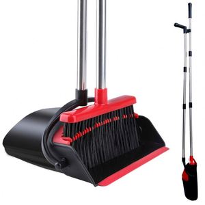Juego de Escoba y Recogedor [Versión 2019] Tiumso, con Combo Mejorado y Mango Extensible Resistente - Product Image 2