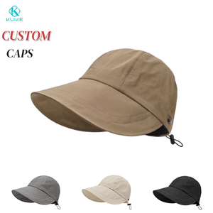 Chapeau de soleil d'été pour femmes à séchage rapide Style pêcheur Protection UV conception de <span class=keywords><strong>seau</strong></span> en gros pliable petit pour la pêche - Product Image 1