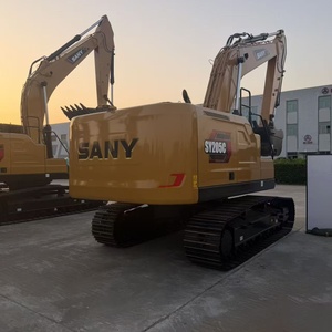 รถขุด SANY SY205C สีเหลือง อุปกรณ์ก่อสร้างสำหรับงานหนัก - Product Image 2
