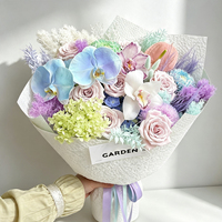 Papier de Soie en Gros en Maille Faite à la Main pour Emballage de Bouquets, Papier d'Emballage Floral Économique, Papier Cadeau, Fournitures pour Fleuristes