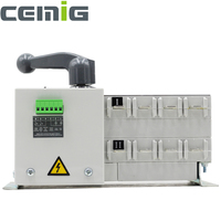 CEMIG 4P SMGQ2C Interruptor de Transferencia Automática de Generador, Clase Tres/Monofásico, Corriente Nominal 100A, 750V AC440V