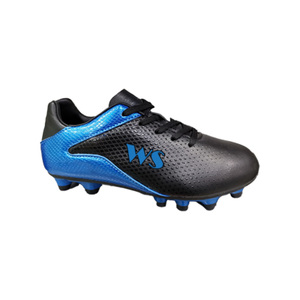 Weshine, venta al por mayor <span class=keywords><strong>de</strong></span> zapatos <span class=keywords><strong>de</strong></span> fútbol <span class=keywords><strong>de</strong></span> césped interior transpirables con suela <span class=keywords><strong>de</strong></span> TPU y tejido <span class=keywords><strong>de</strong></span> tobillo alto personalizado, zapatillas <span class=keywords><strong>de</strong></span> deporte originales para niño y hombre - Product Image 1
