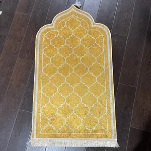Günstige Großhandel Fabrik Islamische Geschenk reise Muslim Tragbares Gebet und Teppich Teppich Taschen matte Islamische Gebets matte