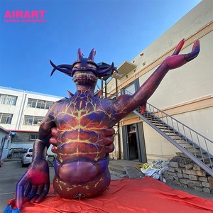 <strong>Giant</strong> Inflatable Zombie for Halloween Decorations <strong>Scary</strong> Outdoor Yard Decor - Product Image 6
