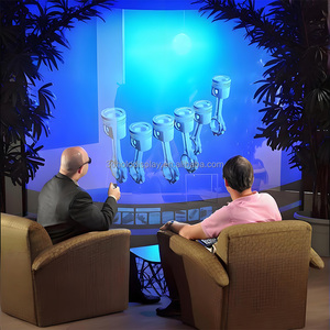 Película de Proyección Holográfica 3D / Película Transparente para Proyección Trasera (16:9) - Portátil para Artefactos Culturales e Imágenes Corporativas - Product Image 4