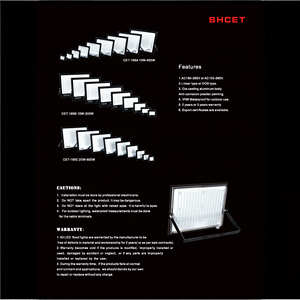 DC 12V 24V 220V 110V không thấm nước IP66 dẫn đèn chiếu 10W 30W 50W 100W 200W 300W di động dẫn đèn pha ngoài trời lũ ánh sáng - Product Image 2