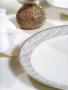 Juego de <span class=keywords><strong>Vajilla</strong></span> de Porcelana Fina de 50 Piezas para 8 Personas, Duradero, Elegante, con Diseño Blanco, Apto para Lavavajillas, Estilo Europeo - Product Image 1