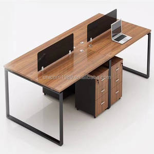 Cina professionale Studio Desk fabbricazione professionale fabbrica prezzo a buon mercato all'ingrosso robusta struttura in metallo moderna scrivania da ufficio - Product Image 6