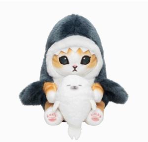 Mofusand Squalo Gatto giapponese con Anime di peluche di Design carino peluche bambola morbida dei cartoni animati squalo gatto peluche - Product Image 6
