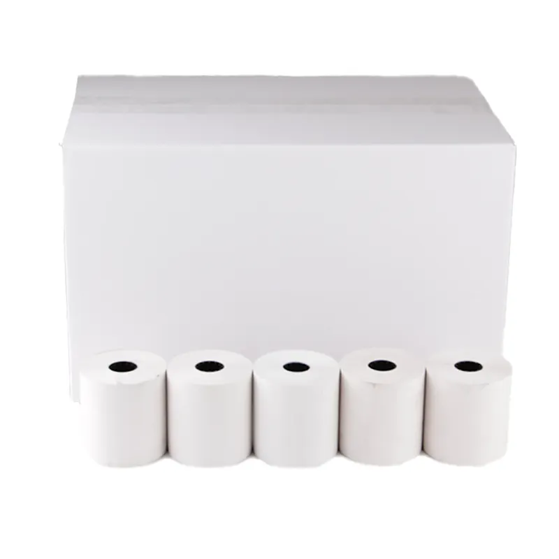 Factory custom 80* 80mm supermarket cashier paper roll  ATM paper roll  thermal cashier paper roll