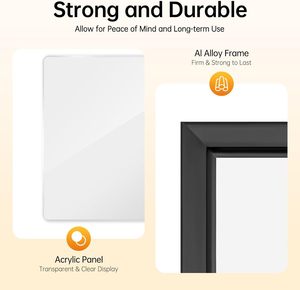 Wall Mounted Backlit Movie Poster Art <b>Picture</b> <b>Frame</b> Led Light Box Sign Advertising Display for Exhibitions Decoration Cinema - Product Image 4