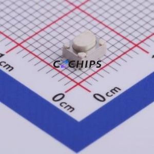 UK-B0267-ZT-SP25Y Tactile Switch SMD Switch Single Pole Single Throw Oval Button 2.5N Vertical Mount - Product Image 1