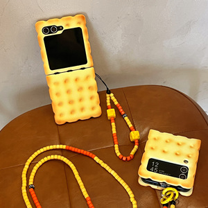 Funda para Samsung Galaxy Z Flip 6, la más nueva funda de teléfono plegable a prueba de golpes, bonita funda de teléfono con cordón cruzado - Product Image 6