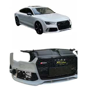 Parrilla delantera y capó de rejilla de radiador para faros delanteros RS envolvente de actualización de parachoques de coche <span class=keywords><strong>Audi</strong></span> <span class=keywords><strong>A7</strong></span> Original de alta calidad - Product Image 1