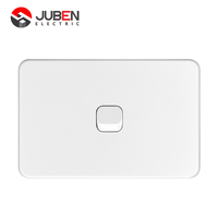 Interrupteur 3 voies 2 directions certifié SAA, durable, en matériau PC, 250V, pour les murs néo-zélandais, JUBEN JW203, pour une utilisation à long terme