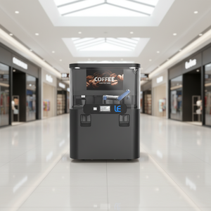 Chariot à <span class=keywords><strong>café</strong></span> mobile avec télécommande IoT, imprimante à <span class=keywords><strong>café</strong></span> IA et téléchargement d'images en un clic - Product Image 5