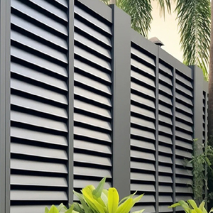 Paneles de Cerca de Jardín Personalizables con Recubrimiento de Polvo de Aluminio de Diseño Moderno - Duraderos, Ecológicos y Económicos - Product Image 4