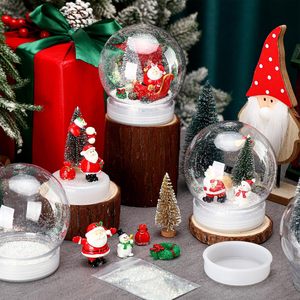 Lampe globe en verre LED bonhomme de neige de Noël, lumière néon pour arbre de Noël - Product Image 4