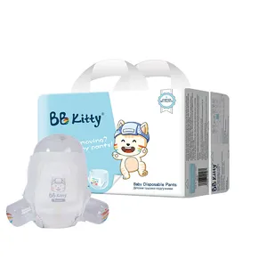 BB Kitty-pantalones de bebé, pañales disospables, ultrafinos, suaves, muestra gratis, pantalones de entrenamiento para bebé