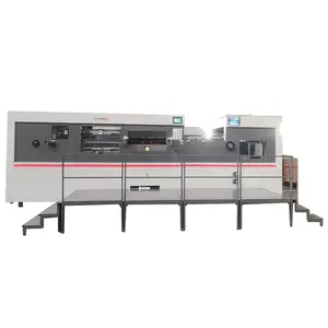 High Speed Automatic Flatbed Corrugated Sheet Creasing And Die-Cutting Machine With Stripping