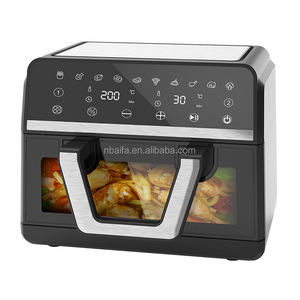 Aifa стекло из нержавеющей стали двойная зона <span class=keywords><strong>2</strong></span> две корзины цифровая горячая Распродажа фритюрница 9L 10L 8L 7L - Product Image 5