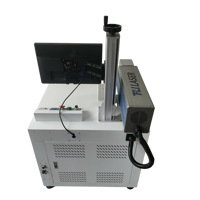 Nueva Máquina de Marcado Láser de Fibra Industrial de Alta Velocidad, 30W, Refrigerada por Aire, Grabador de Metal, Grabado Profundo en Acero Inoxidable y Aluminio, DXF