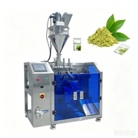 Machine d'emballage automatique de poudre de café en sachets pré-fabriqués avec alimentateur à vis