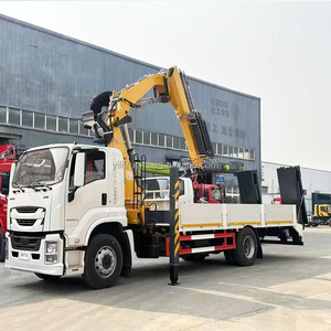 Camion <span class=keywords><strong>benne</strong></span> basculante Dongfeng 5T avec <span class=keywords><strong>grue</strong></span> pliante 8T, <span class=keywords><strong>grue</strong></span> montée sur camion 8T, manipulateur de <span class=keywords><strong>grue</strong></span> à flèche droite 10T - Product Image 6