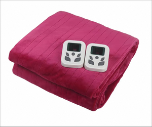 Couverture chauffante électrique <span class=keywords><strong>Microtec</strong></span> 110V avec protection contre la surchauffe, thermostat réglable, certifiée ETL, taille 84x90, polyester, usage domestique - Product Image 4