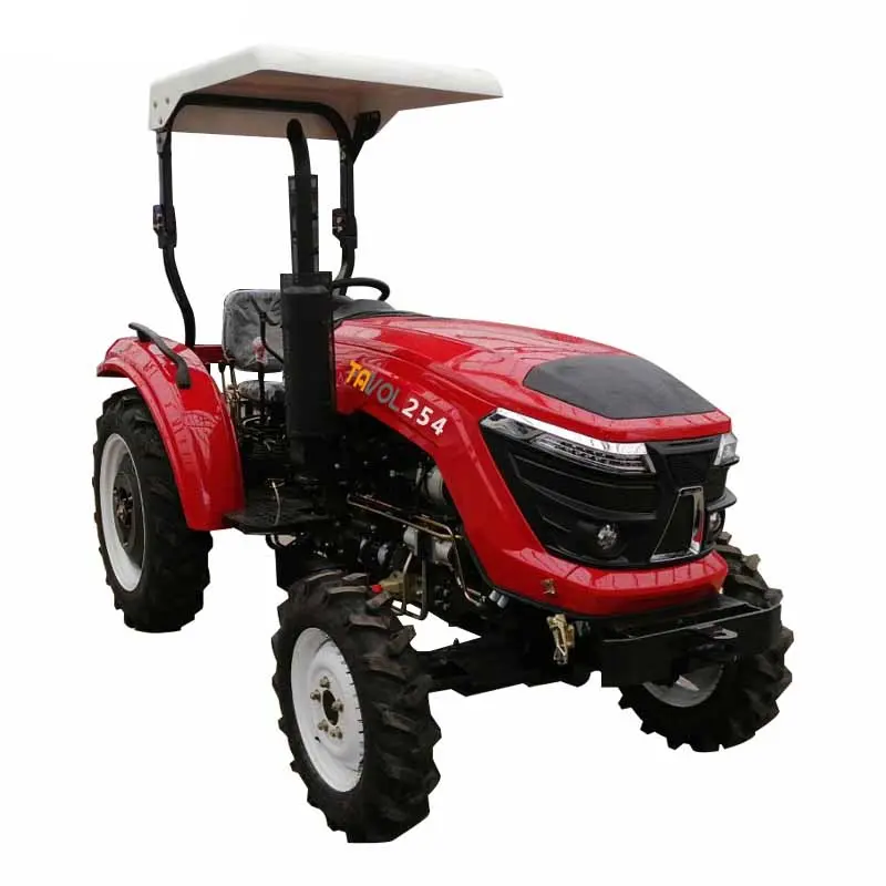Kubota 트랙터 트럭 농업 소형 농장 트랙터 잔디 깍는 기계 4x4 HC 50hp EPA 프런트 엔드 장전기를 가진 작은 4 개의 바퀴 트랙터