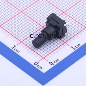 K2-1839SQ-Q4SW-02 Tactile Switch SMD-4P,6.2x6.2mm Switch 2.5N Vertical Mount 6.2mm 6.2mm - Product Image 1