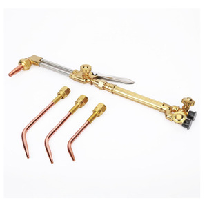 Kit de chalumeau de soudage au cuivre portable professionnel, chalumeau de découpe oxy-acétylène américain CA1350+100FC avec lampe de poche - Product Image 6