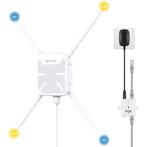 Routeur/Répéteur extérieur double bande AC1200 WN588HA2 – Haute puissance, protection contre la foudre et la pluie, alimentation PoE, quatre antennes L431 - Product Image 4
