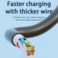 Cable de Carga USB 2.0 Micro B a USB Tipo A Macho Personalizado con Carga Rápida y Funciones Inteligentes para Teléfonos Móviles e Impresoras