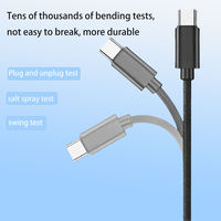 En promotion – Vente directe usine – Câble USB tressé en nylon 3-en-1 pour charge rapide et transfert de données – USB-A vers USB-C, USB-L et Micro