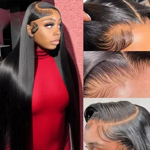 <span class=keywords><strong>Yelo</strong></span> วิกผมแท้แบบเรมี่แท้30นิ้ว13*4สำหรับผู้หญิงผิวดำ - Product Image 2