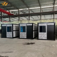 Nouvelle Collection 2026 : Maisons Conteneurs Pliables Respirantes de 20 pieds, Style Mid-Century Modern, Idéales pour Bureaux Modulaires, Écoles et Chambres