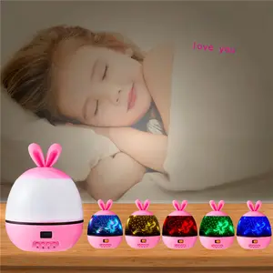 New specialized in projector lamp Room Night Light Projector Lamp Rotary Flashing Starry Star Moon Sky Star Projector supplier