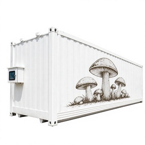Système d'élevage de champignons modulaire commercial en conteneur maritime avec unité de refroidissement et conception écoénergétique - Product Image 1