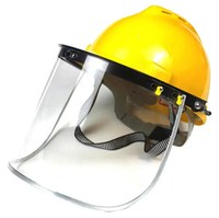 Masque facial de protection pour la soudure, casque de protection pour la construction, masque facial avec casque