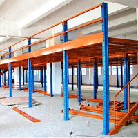 Plate-forme mezzanine modulaire en acier H système de rayonnage industriel en mezzanine système de rayonnage en mezzanine d'entrepôt