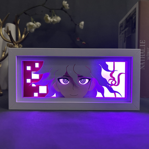 Anime ojo caja de luz <span class=keywords><strong>Danganronpa</strong></span> <span class=keywords><strong>3</strong></span> Nagito Komaeda caja de luz personalizar Manga Led lámpara de noche decoración de dormitorio luz nocturna animación - Product Image 5