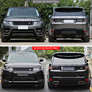 Cơ Thể <span class=keywords><strong>Kit</strong></span> Xe Nâng Cấp Phía Trước Bumper Đèn Xe <span class=keywords><strong>LED</strong></span> Đèn Pha Đèn Hậu Cho LR Phạm Vi Rover Thể Thao 2014 2017 Nâng Cấp 2022 OEM - Product Image 2