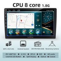 Lecteur multimédia automobile Android 12 8 cœurs DSP avec écran tactile IPS grand format pour BMW Série 3 E46 WIFI GPS 4G Carplay 1