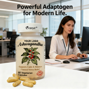 EUR chúng tôi bán Hot OEM/ODM Ashwagandha viên nang tự nhiên chất chống oxy hóa Ashwagandha chiết xuất cho người lớn sức mạnh căng thẳng & tâm trạng hỗ trợ - Product Image 5