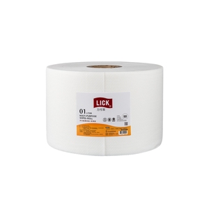 Rollo de papel de limpieza industrial perforado de pulpa de madera y poliéster hecho en Taiwán, 11x, absorción de aceite, uso en seco y húmedo - Product Image 6