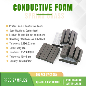 Escudo EMI Onda Eletromagnética Blindagem <span class=keywords><strong>Material</strong></span> Condutiva Espuma Escudo Emi Espuma de Tecido Condutivo Totalmente Envolvido - Product Image 2
