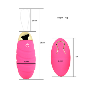 Purple Clitoral <b>Vibrator</b> Egg Wireless <b>Remote</b> Control Adult Stimulation Toy - Product Image 3