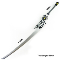 NieR:Automata 2B Jouets Épée PS4 Jeu Cosplay Katana 168CM