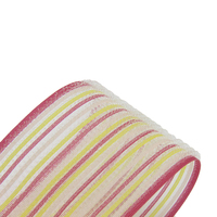 Usine couleur personnalisée 100% Nylon crochet cheveux crochet et boucle attache rouleau ruban pour cheveux